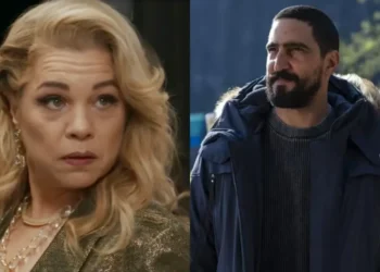 Pilar e Heitor em Quem Ama Cuida. (Foto: reprodução/Globo)