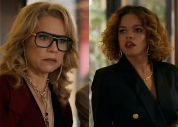 Pilar e Nancy em Quem Ama Cuida. (Foto: reprodução/Globo)
