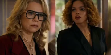 Pilar e Nancy em Quem Ama Cuida. (Foto: reprodução/Globo)