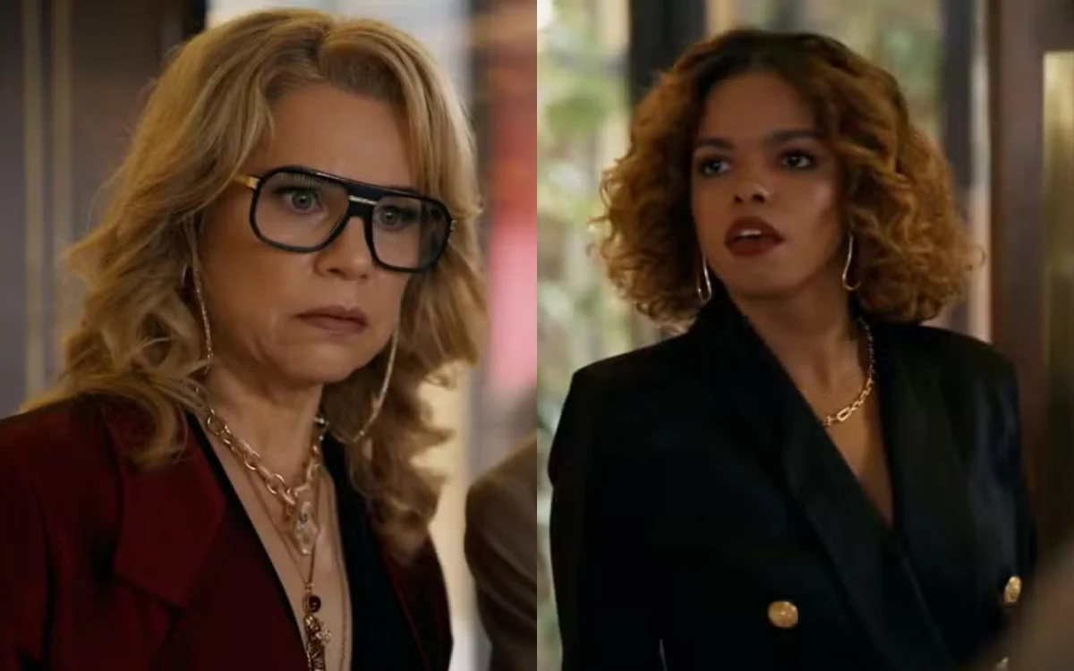 Pilar e Nancy em Quem Ama Cuida. (Foto: reprodução/Globo)