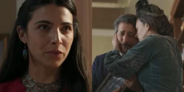 Salma e Miguel em A Nobreza do Amor. (Foto: reprodução/Globo)