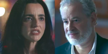 Suely (à esquerda) e Ademir (à direita) em Quem Ama Cuida.