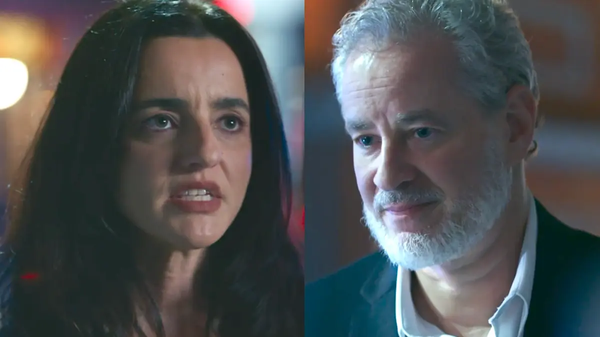 Suely (à esquerda) e Ademir (à direita) em Quem Ama Cuida.