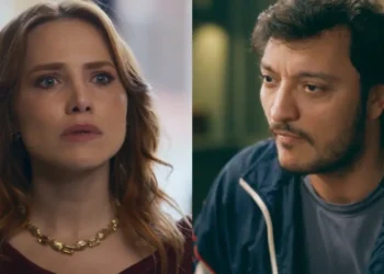 Quem Ama Cuida: Adriana tem acesso ao vídeo de Tom agredindo Elenice e usa a prova para denunciá-lo à polícia
