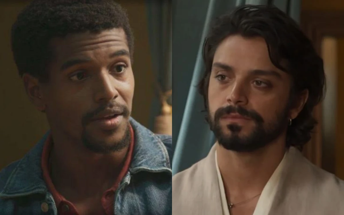 Tonho e Omar em A Nobreza do Amor. (Foto: reprodução/Globo)