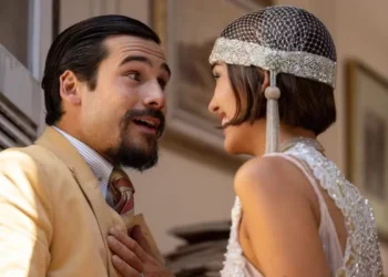 Mirinho (Nicolas Prattes) e Virgínia (Theresa Fonseca) em A Nobreza do Amor (Foto: Angélica Goudinho/Globo)