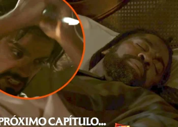 Omar prestes a atacar Jendal em A Nobreza do Amor.