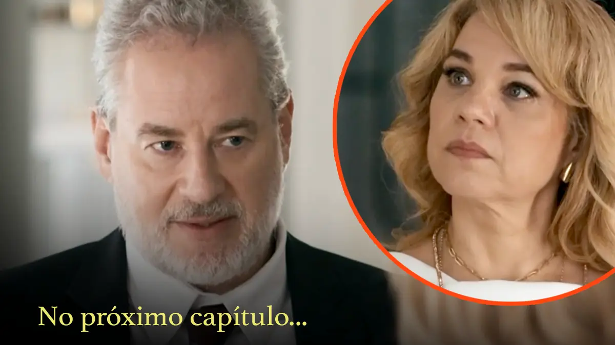 Ademir (à esquerda) e Pilar (à direita) em Quem Ama Cuida.
