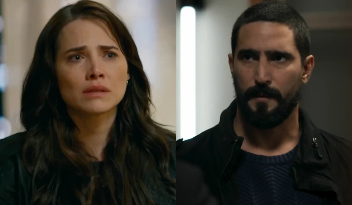 Adriana (Letícia Colin) e Heitor (Renato Góes) em Quem Ama Cuida (Foto: Reprodução/TV Globo)