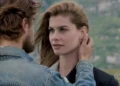 Felipe (Rafael Cardoso) e Lívia (Alinne Moraes) em cena do último capítulo de Além do Tempo (Foto: Reprodução/TV Globo)