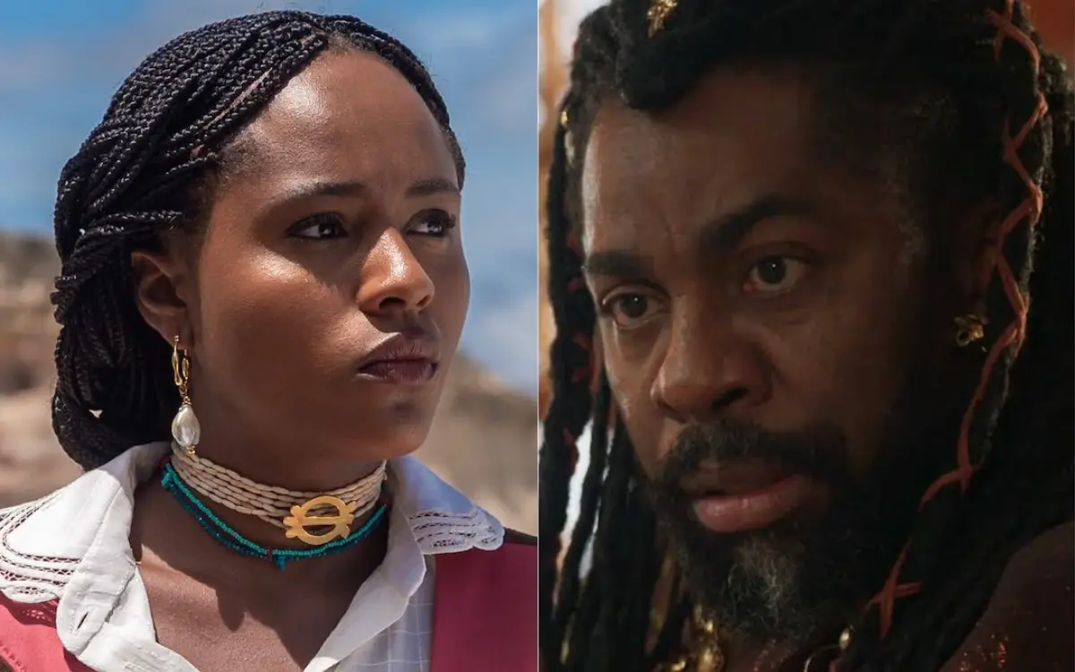Alika e Jendal em A Nobreza do Amor. (Foto: reprodução/Globo)