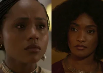 Alika e Niara em A Nobreza do Amor. (Foto: reprodução/Globo)