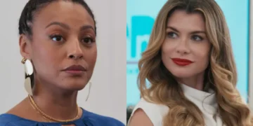 Bela e Vanessa em Por Você. (Foto: reprodução/Globo)