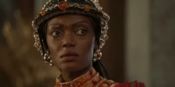 Binta (Lesliana Pereira) em A Nobreza do Amor (Foto: Reprodução/TV Globo)