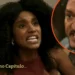 Elenice discutindo com Tom em cena da novela Quem Ama Cuida.