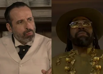Fortunato e Jendal em A Nobreza do Amor. (Foto: reprodução/Globo)