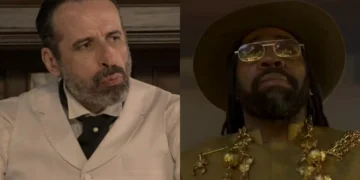 Fortunato e Jendal em A Nobreza do Amor. (Foto: reprodução/Globo)