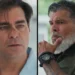 Gabriel (Thiago Lacerda) e Junqueira (Maurício Mattar) em Por Você (Foto: Reprodução/TV Globo)