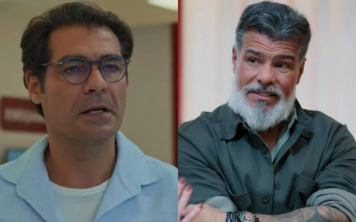 Gabriel e Junqueira em Por Você. (Foto: reprodução/Globo)