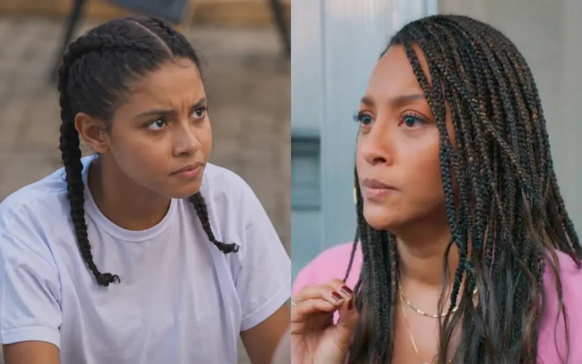 Glorinha e Bela em Por Você. (Foto: reprodução/Globo)