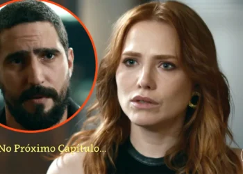 Heitor (à esquerda) e Adriana (à direita) em cena de Quem Ama Cuida.