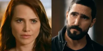 Quem Ama Cuida: Adriana diz a Heitor que faz questão de apresentá-lo à família Brandão e garante que estará ao lado dele