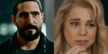 Heitor e Pilar em Quem Ama Cuida. (Foto: reprodução/Globo)