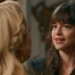 Ingrid (Agatha Moreira) e Pilar (Isabel Teixeira) em Quem Ama Cuida (Foto: Reprodução/TV Globo)
