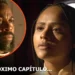 Jendal (à esquerda) em uma bola; Alika (à direita) com semblante de tristeza, em cenas de A Nobreza do Amor.