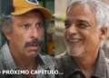 Juarez (à esquerda) e Zé (à direita) em cena de Por Você.