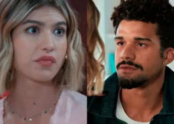 Leandra e Vitor em Por Você. (Foto: reprodução/Globo)