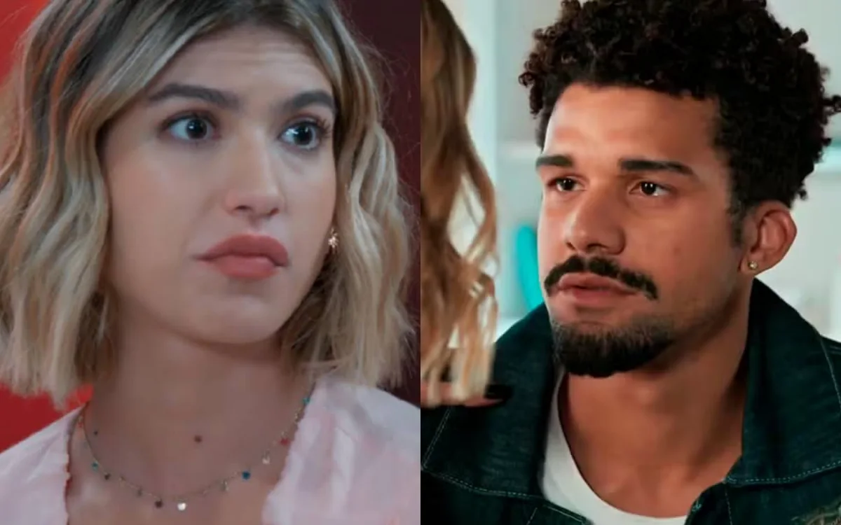 Leandra e Vitor em Por Você. (Foto: reprodução/Globo)