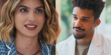 Leandra e Vitor em Por Você. (Foto: reprodução/Globo)