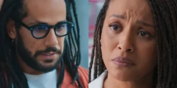 Bela e Lucas em Por Você. (Foto: reprodução/Globo)