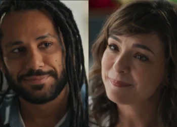 Lucas e Margô em Por Você. (Foto: reprodução/Globo)
