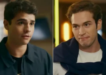 Mau Mau (João Victor Gonçalves) e Felipe (Pietro Antonelli) em Quem Ama Cuida (Foto: Reprodução/TV Globo)