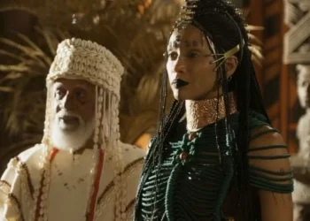 Menemi (Taís Araújo) em A Nobreza do Amor (Foto: Reprodução/TV Globo)