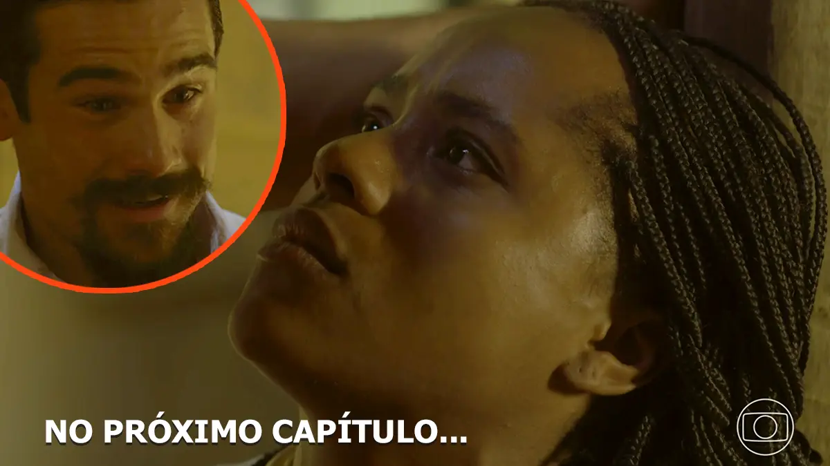 Mirinho observando Alika em A Nobreza do Amor.