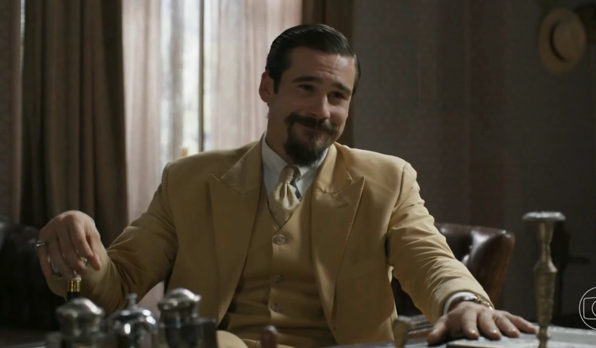 Mirinho (Nicolas Prattes) em A Nobreza do Amor (Foto: Reprodução/TV Globo)