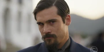 Mirinho (Nicolas Prattes) em A Nobreza do Amor (Foto: Reprodução/TV Globo)