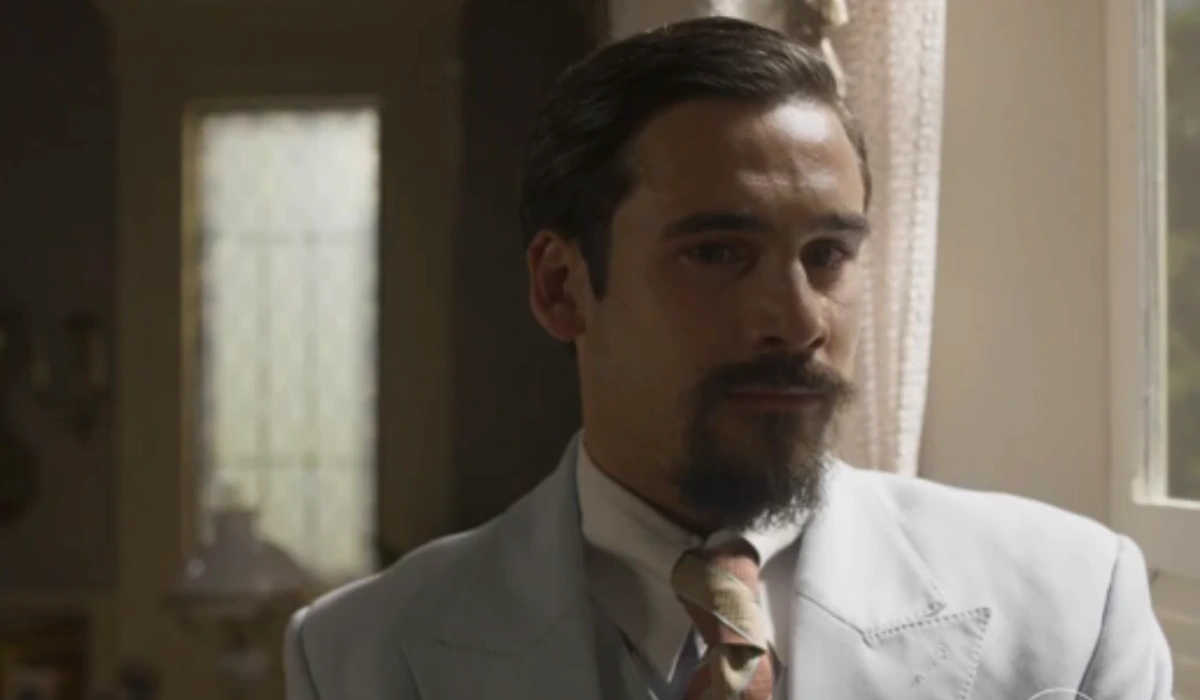 Mirinho (Nicolas Prattes) em A Nobreza do Amor (Foto: Reprodução/TV Globo)