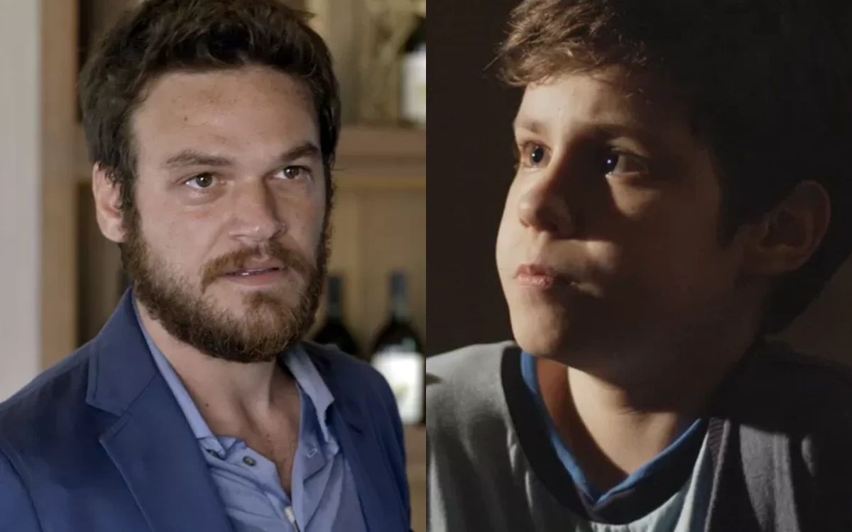 Pedro e Alex em Além do Tempo. (Foto: reprodução/Globo)