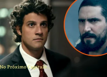Pedro (à esquerda) observando Heitor (à direita) em Quem Ama Cuida.