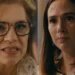 Pilar e Brigitte em Quem Ama Cuida. (Foto: reprodução/Globo)