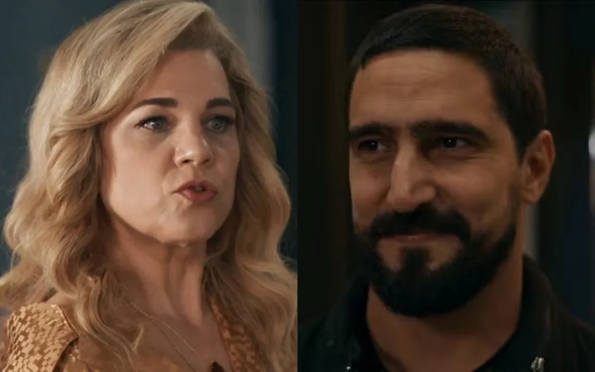 Pilar e Heitor em Quem Ama Cuida. (Foto: reprodução/Globo)