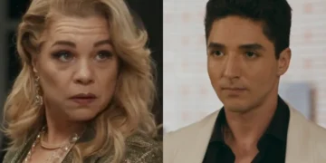 Pilar e Rafael em Quem Ama Cuida. (Foto: reprodução/Globo)