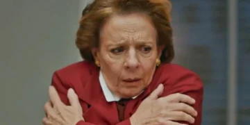 Diná em Quem Ama Cuida. (Foto: reprodução/Globo)