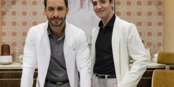 Quem Ama Cuida: Rafael pede desculpas a César pela atitude de Pilar e garante ao sócio que não pretende desfazer a sociedade