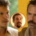 Severino (à esquerda); Mirinho (centro) e Nilo (à direita) em A Nobreza do Amor.