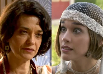 Teresa (à esquerda) e Virgínia (à direita) em A Nobreza do Amor.